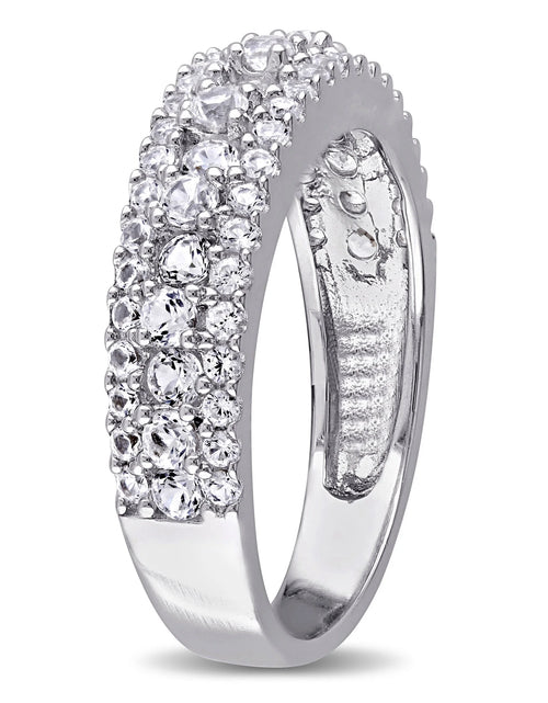 Load image into Gallery viewer, Women'S Created Sapphire Sterling Silver Ring
