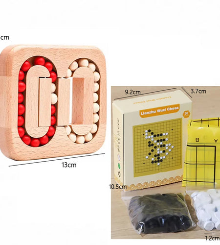 BrainyPlay™ Wooden Puzzle Ball – Unlock Fun, Build Smarter Minds!