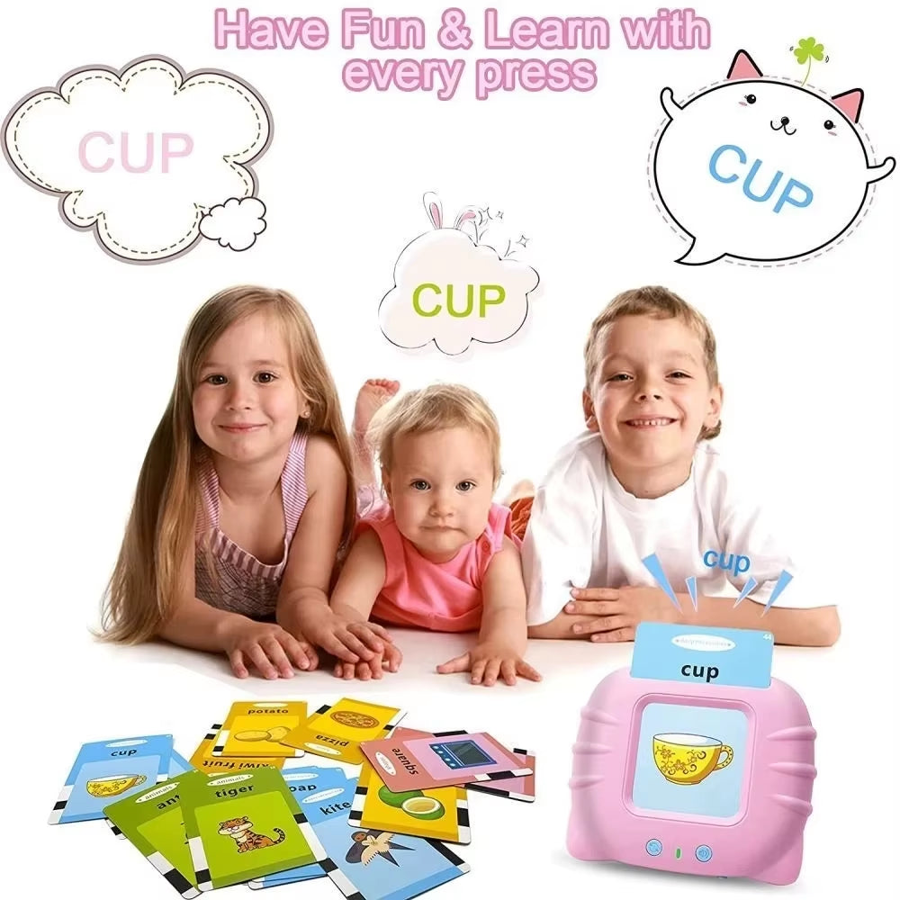 SmartSpeak Cards – Interactive Talking Flash Cards for Preschool Learning & Early Reading