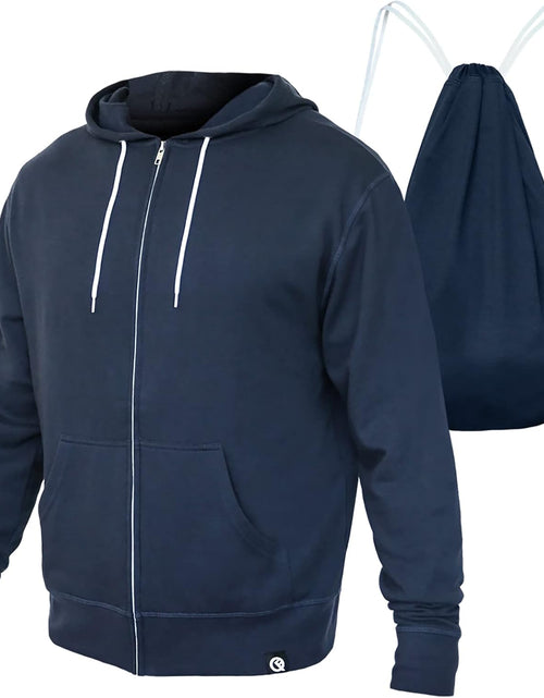 Load image into Gallery viewer, 2-In-1 Reversible Backpack Hoodie (As Seen on SHARK TANK) Unisex Full-Zip Hero Hoodie Lite
