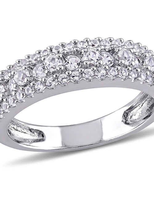 Load image into Gallery viewer, Women'S Created Sapphire Sterling Silver Ring
