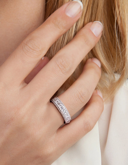 Load image into Gallery viewer, Women'S Created Sapphire Sterling Silver Ring
