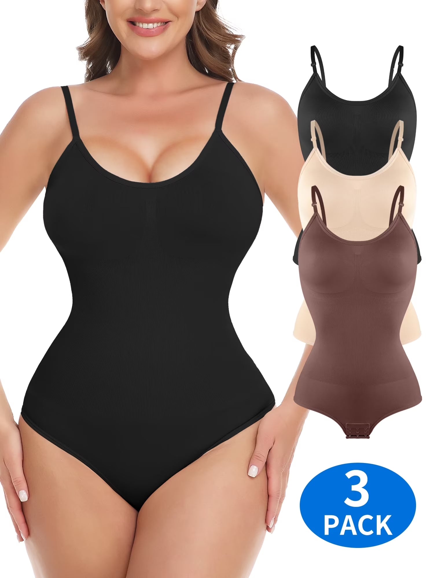 Shapewear for Women Tummy Control Body Shaper Snatched Waist Body Suit