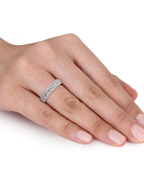 Load image into Gallery viewer, Women'S Created Sapphire Sterling Silver Ring
